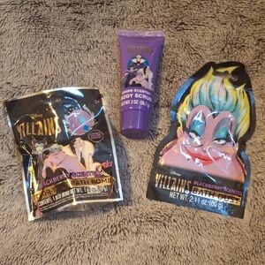 Disney Villains Blackberry Bath Collection
